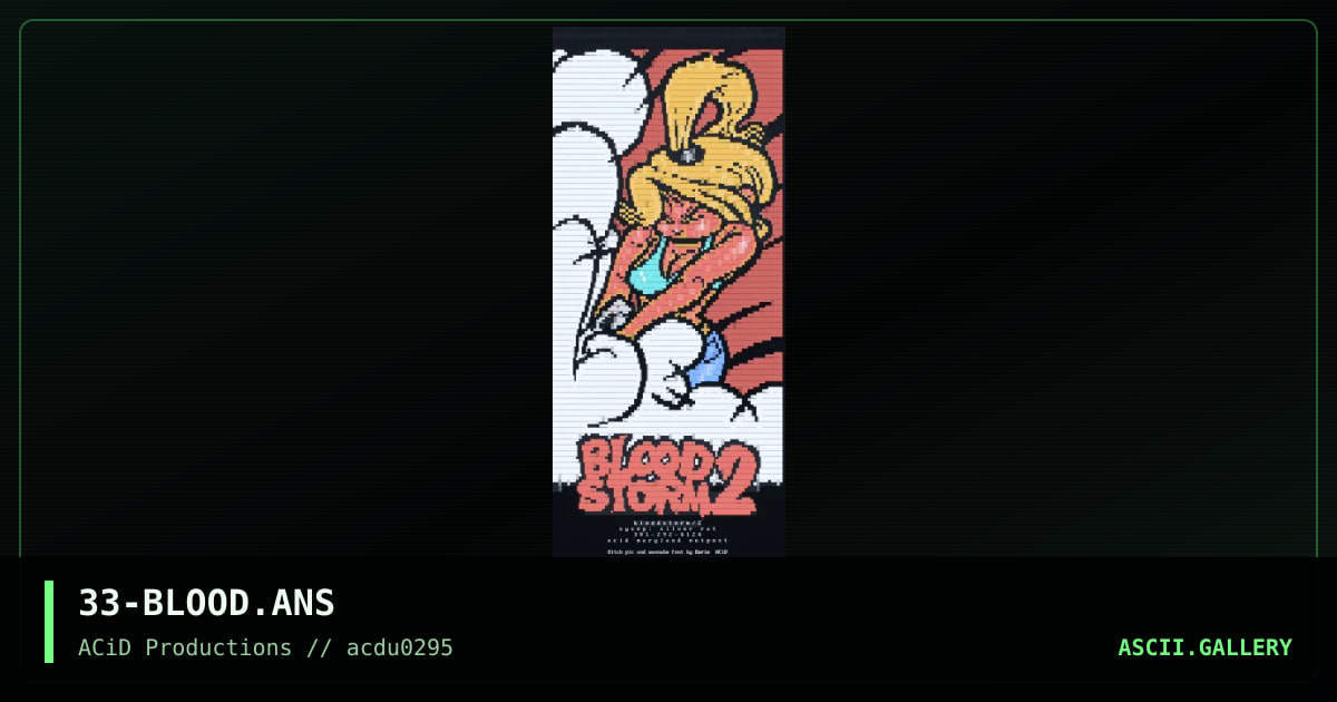 Bloodstorm/2, by eerie, 1995