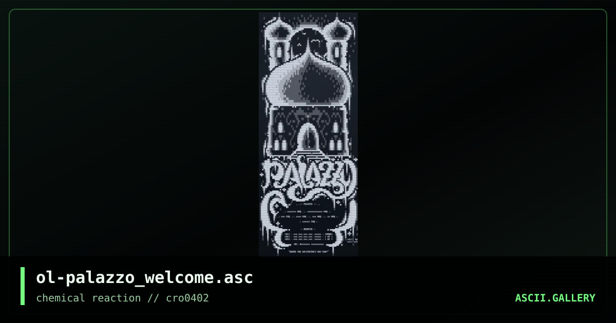 ol-palazzo_welcome.asc, by olli, 2002