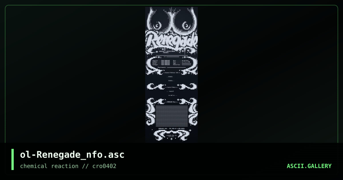 ol-Renegade_nfo.asc, by olli, 2002