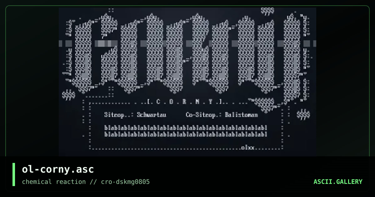 ol-corny.asc, by olli, 2005