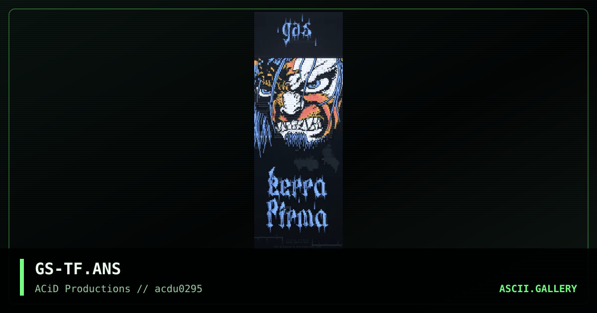 Terra Firma, by gangstar, 1995