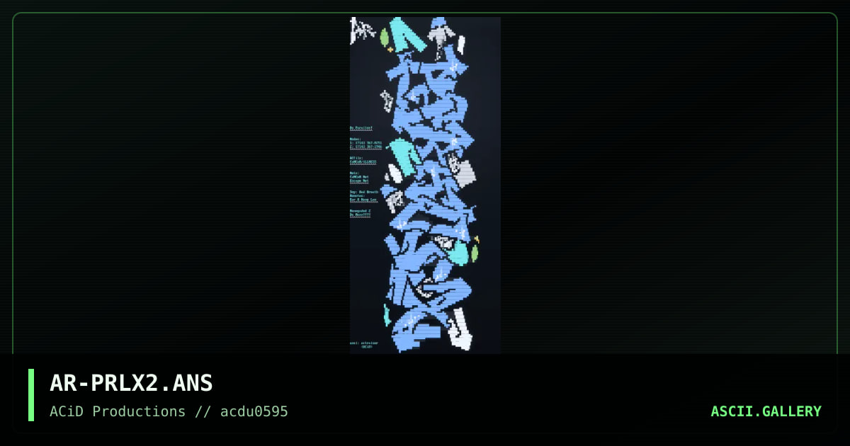 Parallox, by actraiser, 1995