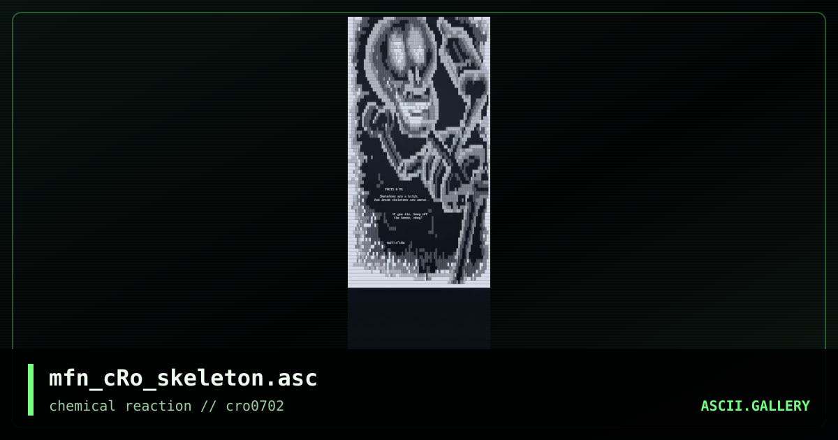 mfn_cRo_skeleton.asc, by muffin, 2002