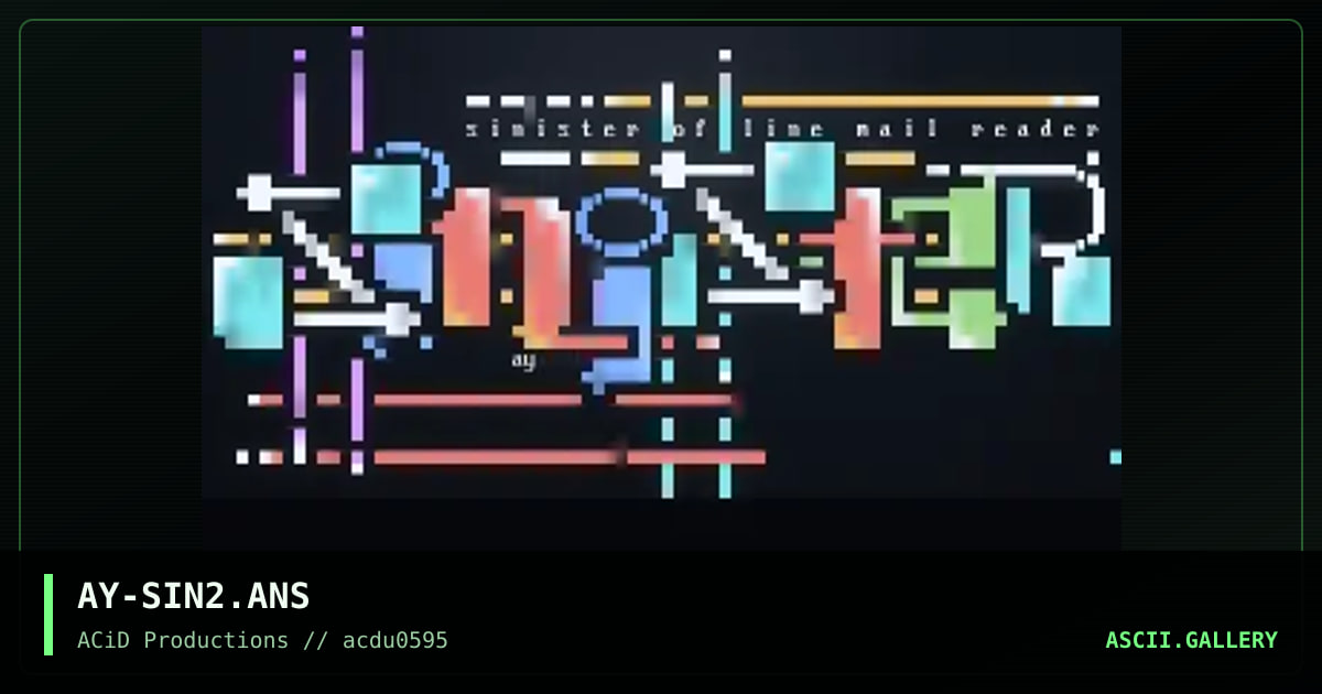 Sinister, by asylum, 1995