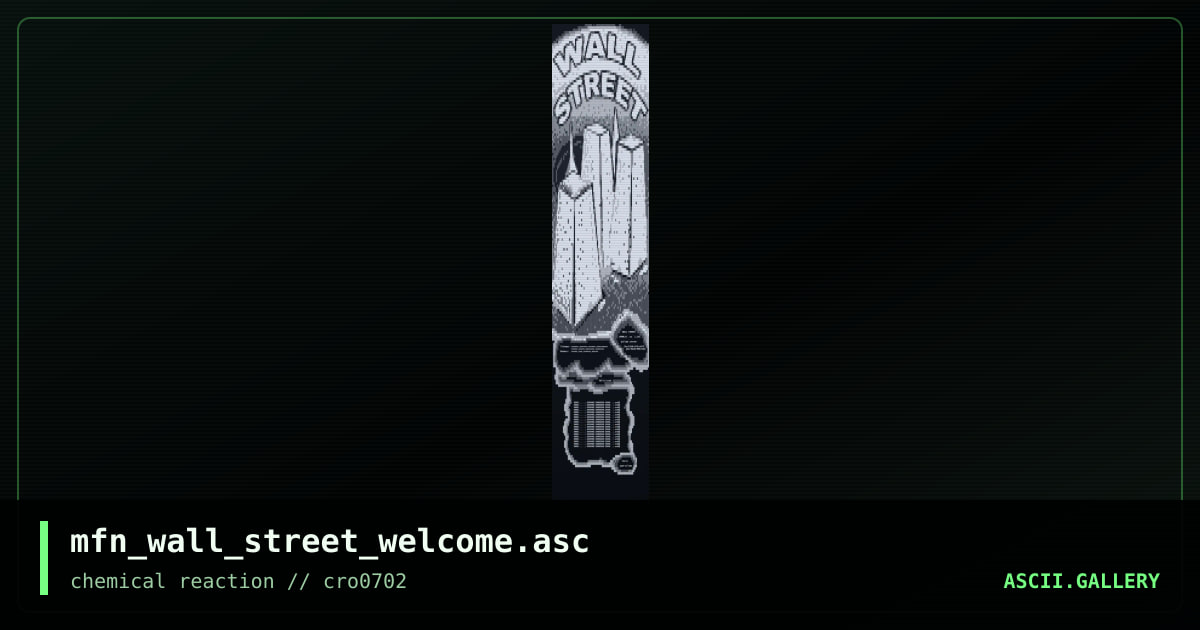 mfn_wall_street_welcome.asc, by muffin, 2002