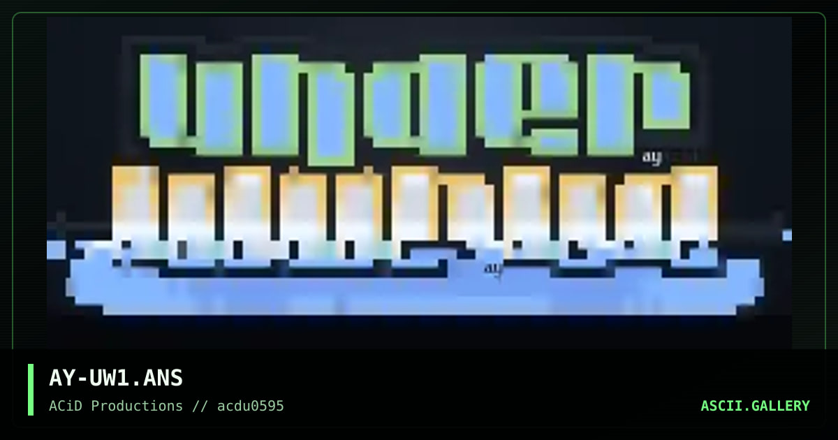 The Underworld, by asylum, 1995