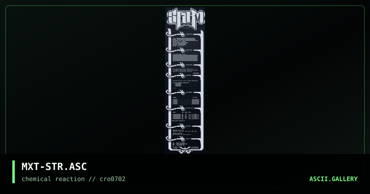 MXT-STR.ASC, by maxxtro, 2002