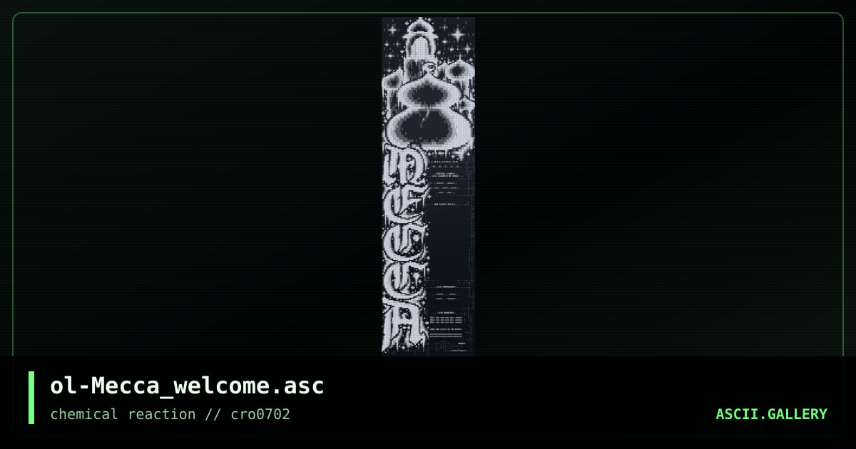 ol-Mecca_welcome.asc, by olli, 2002
