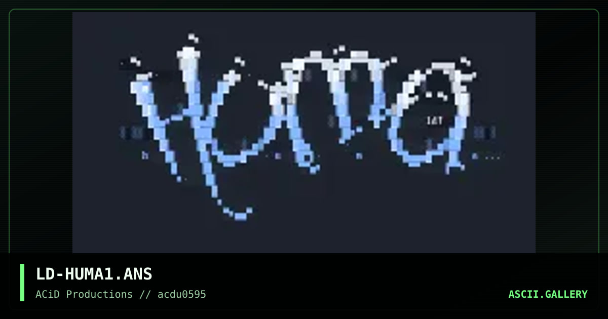 Huma, by lord jazz, 1995