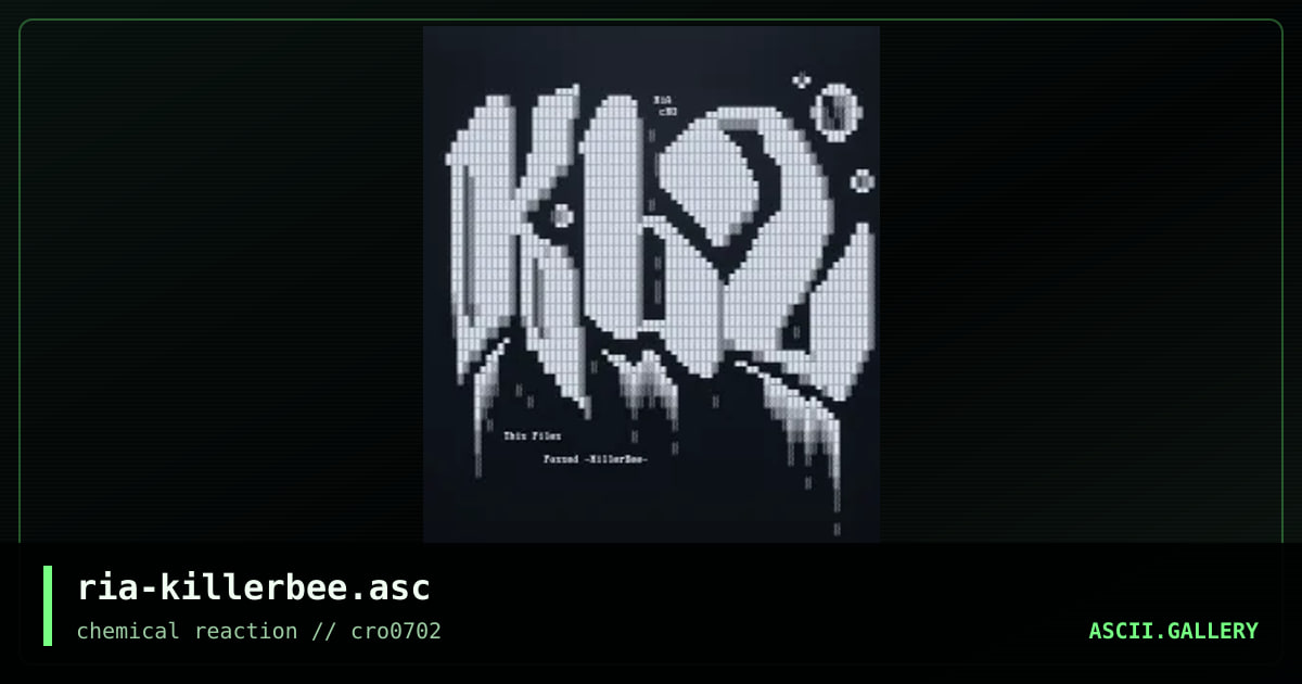 ria-killerbee.asc, by ria, 2002