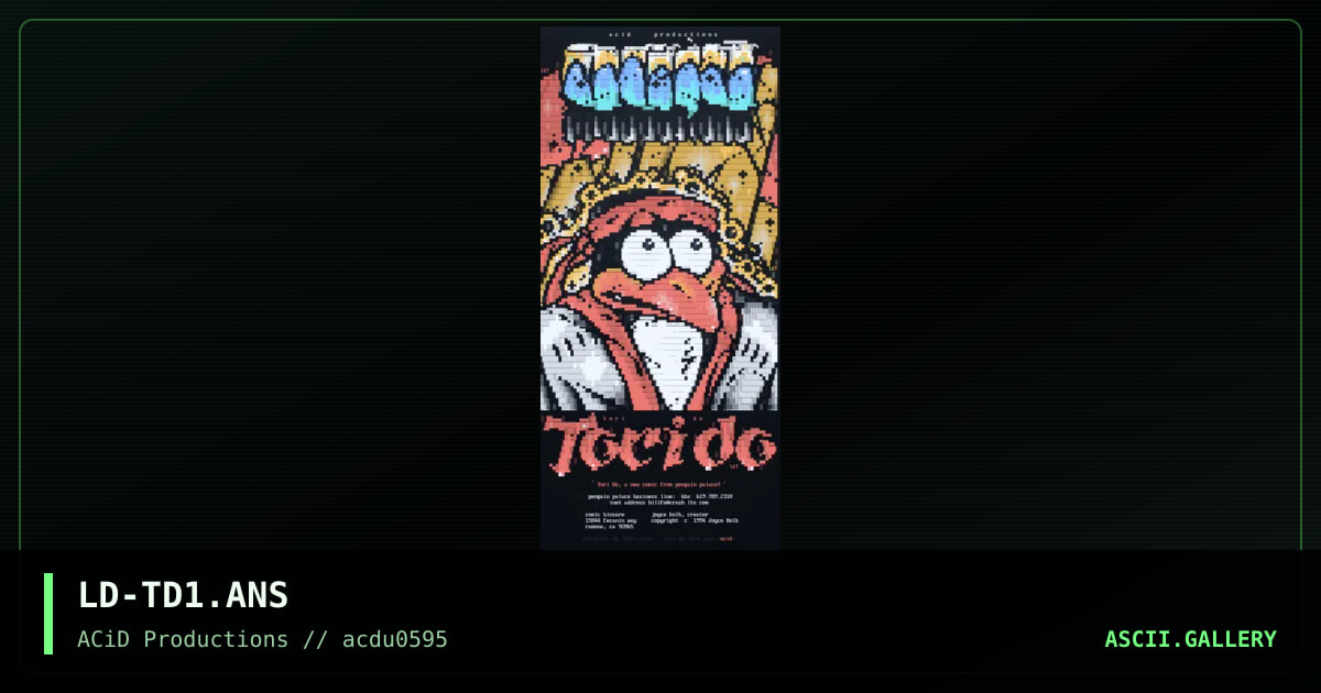 Tori Do, by lord jazz, 1995
