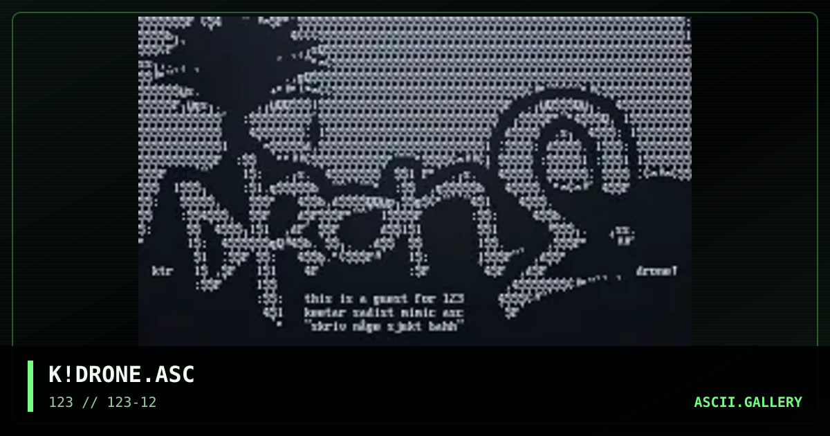 K!DRONE.ASC, by keetar, 2002