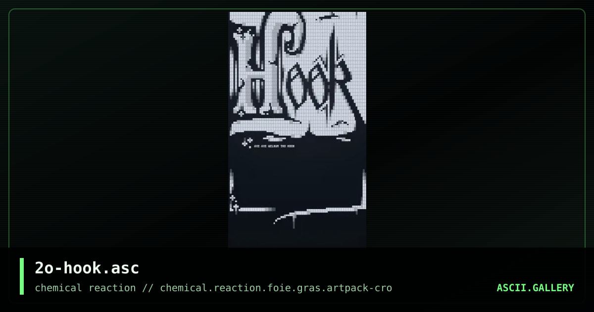 2o-hook.asc, by 2o, 2009