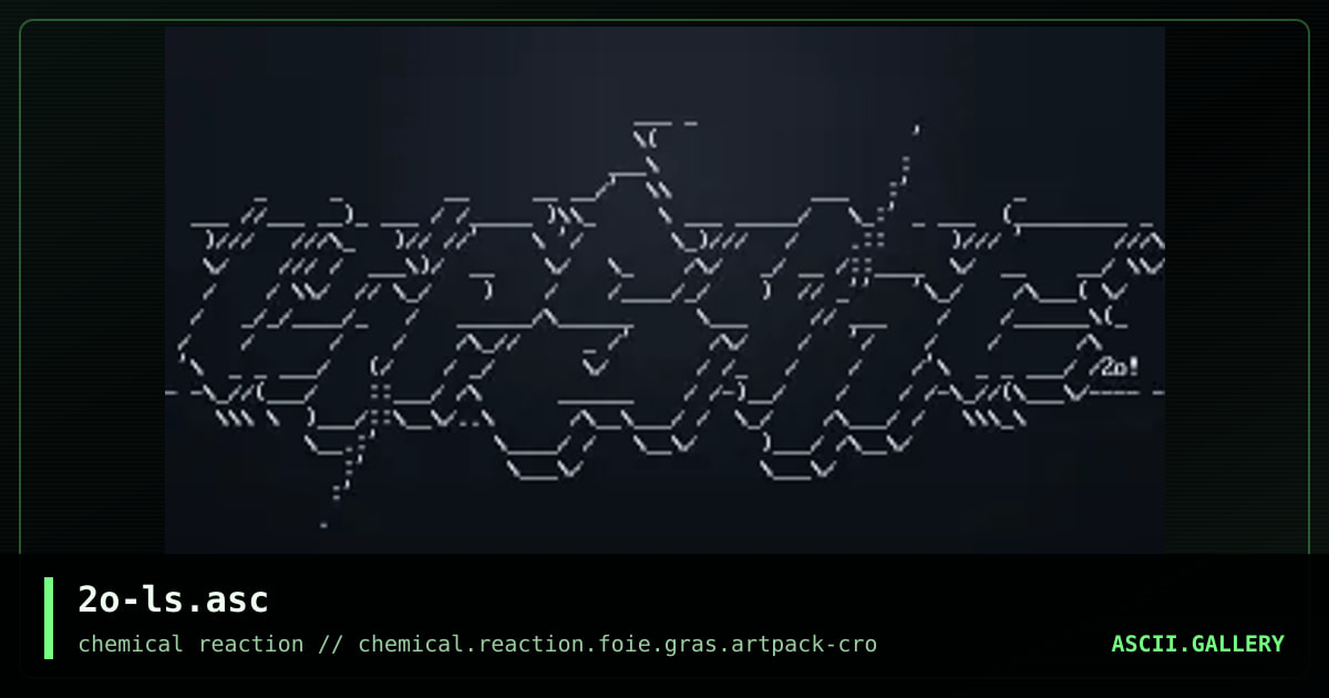 2o-ls.asc, by 2o, 2009