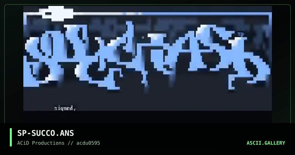 Succotash, by sparr, 1995