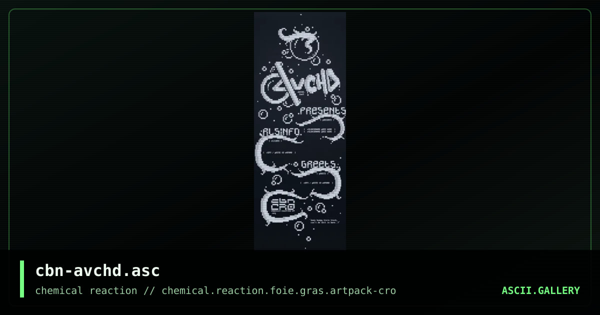 cbn-avchd.asc, by cubon, 2009