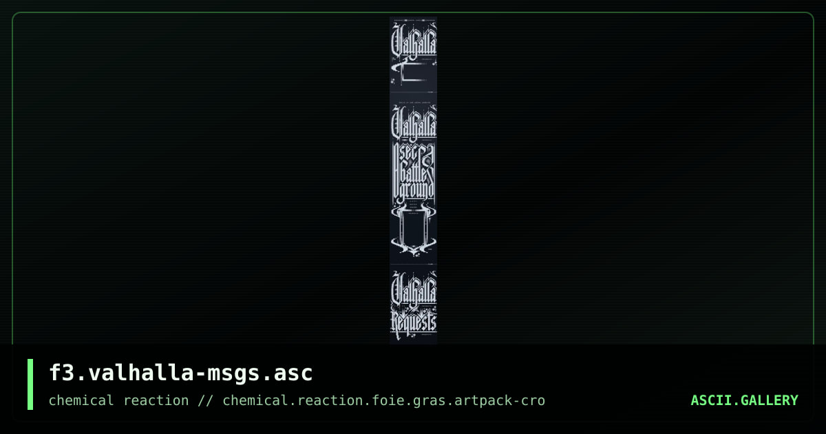 f3.valhalla-msgs.asc, by fum, 2009