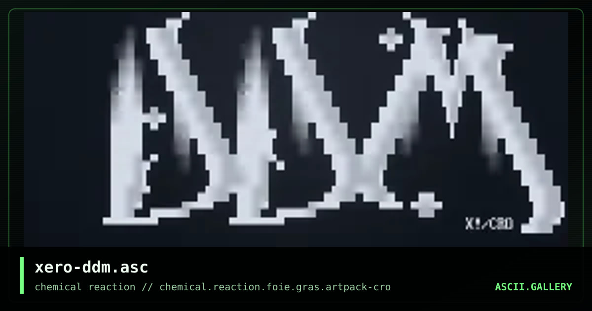 xero-ddm.asc, by xero, 2009