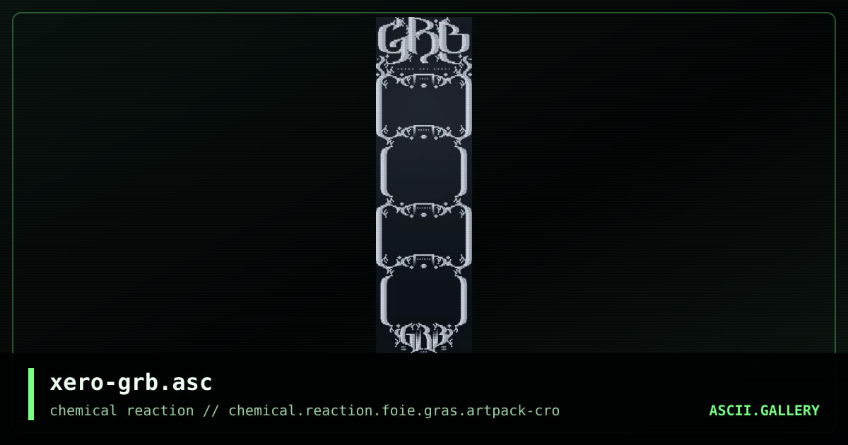 xero-grb.asc, by xero, 2009
