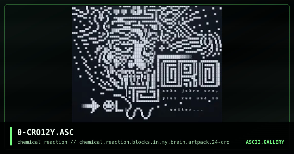 0-CRO12Y.ASC, by chemical reaction, 2010