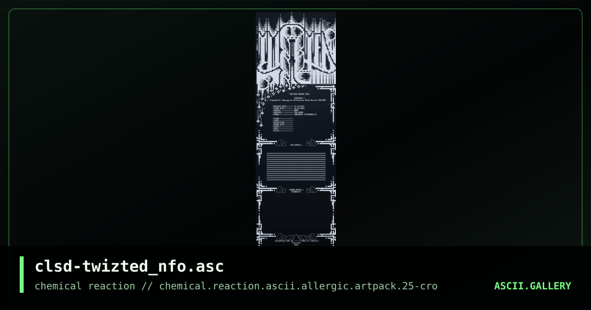 clsd-twizted_nfo.asc, by clsdbox, 2010