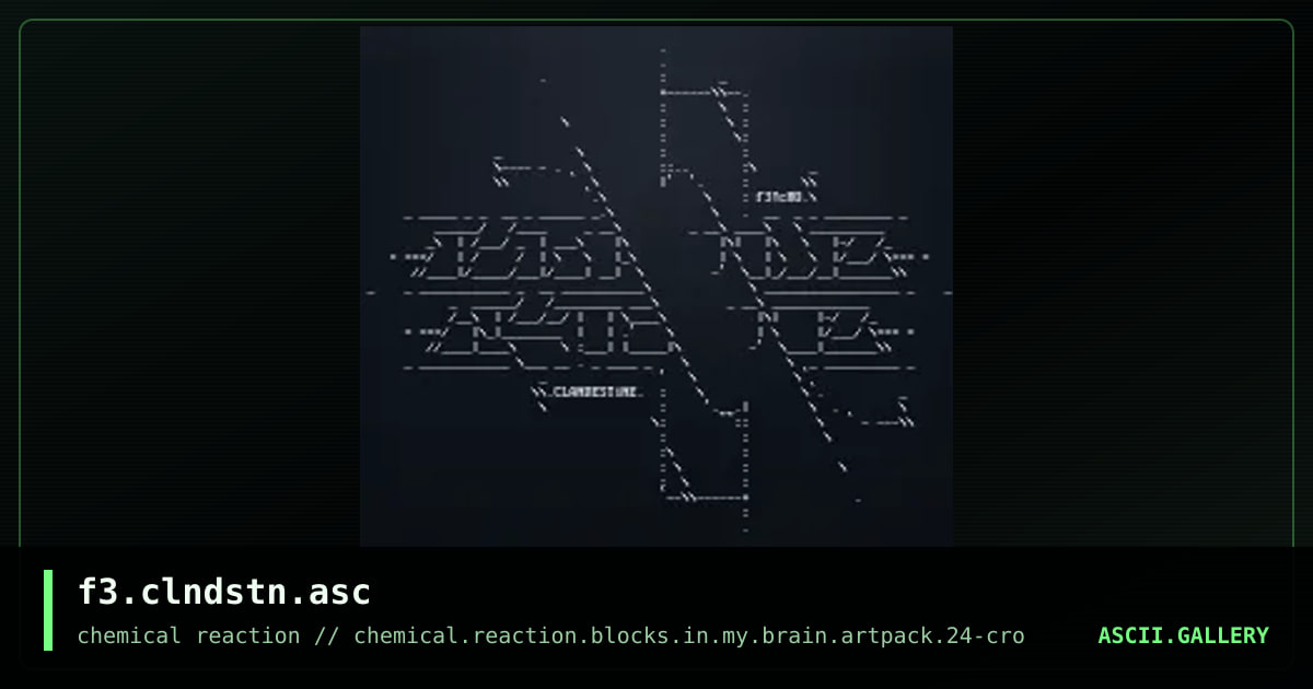 f3.clndstn.asc, by f3-cro, 2010