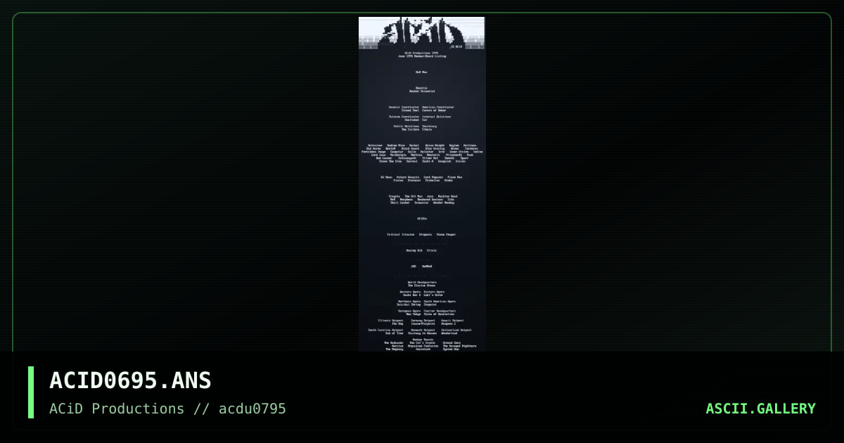 June 1995 Member/Board Listing, by eerie, 1995