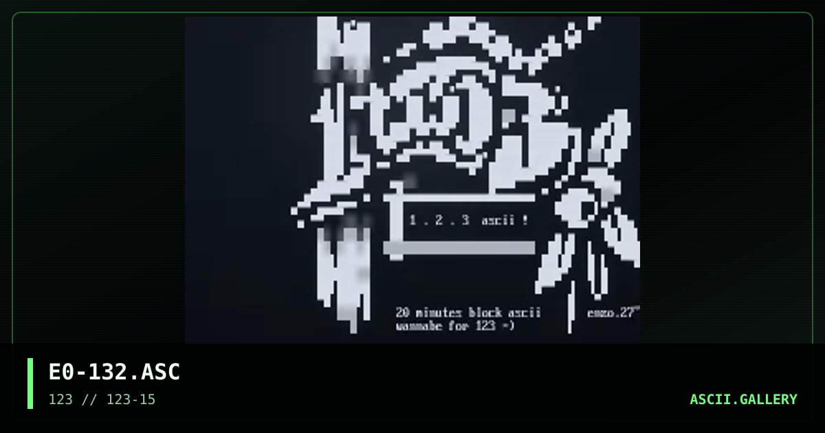 E0-132.ASC, by enzo, 2003