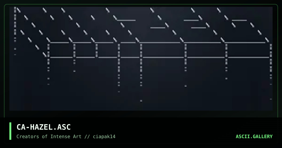 CA-HAZEL.ASC, by carrion, 1994