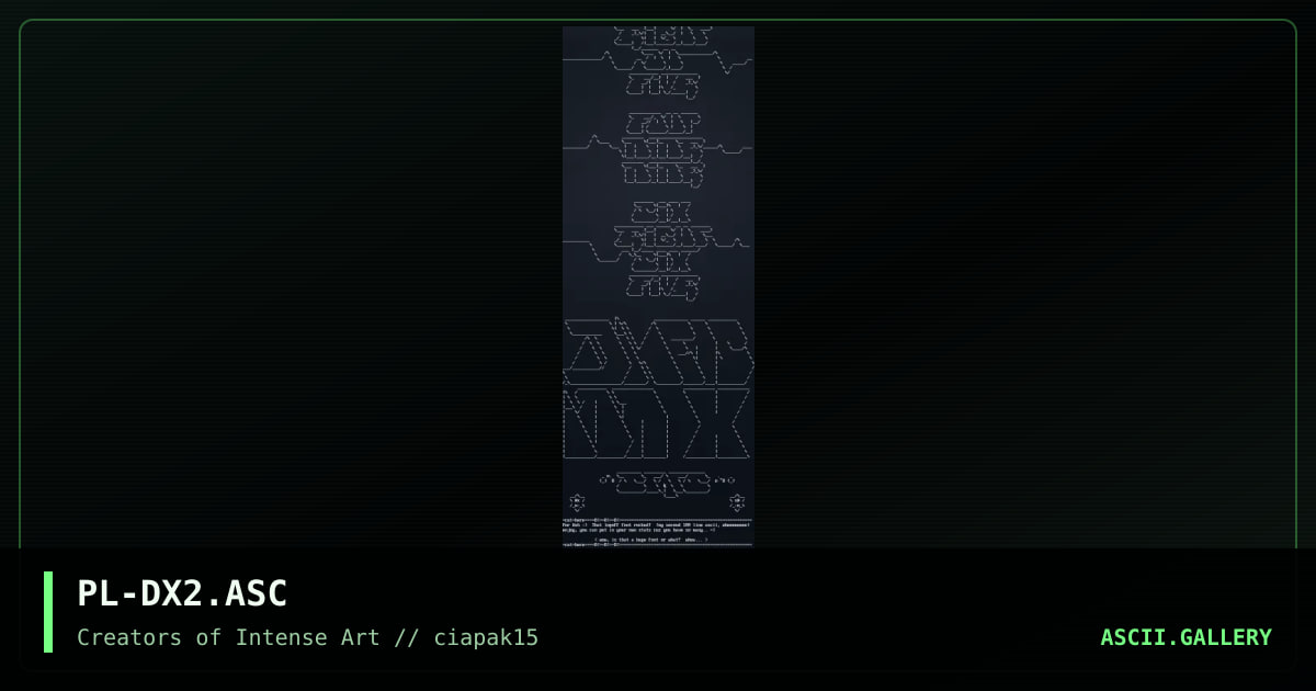 PL-DX2.ASC, by pliny, 1994