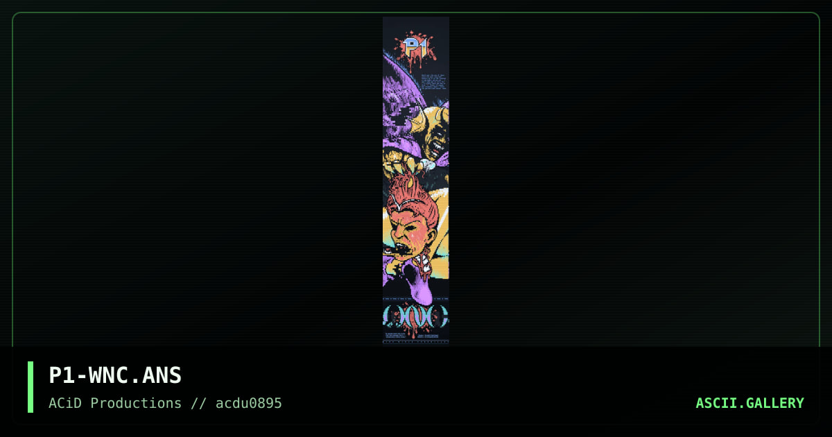 Wind Ninja Chronicles, by prisoner number one, 1995