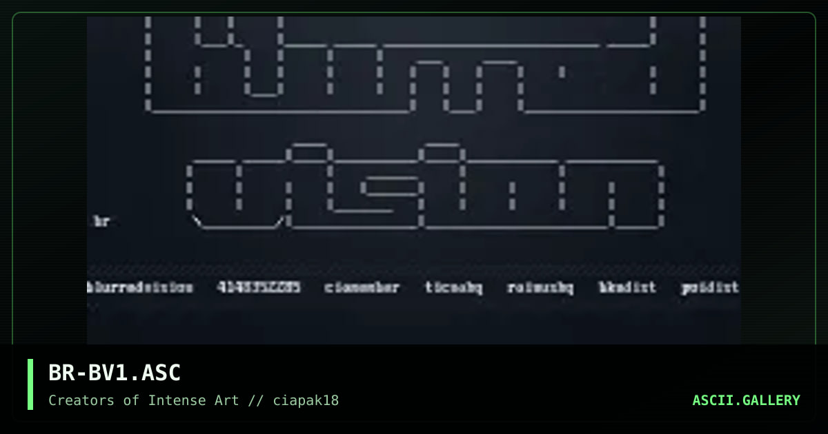 BR-BV1.ASC, by blurr, 1994