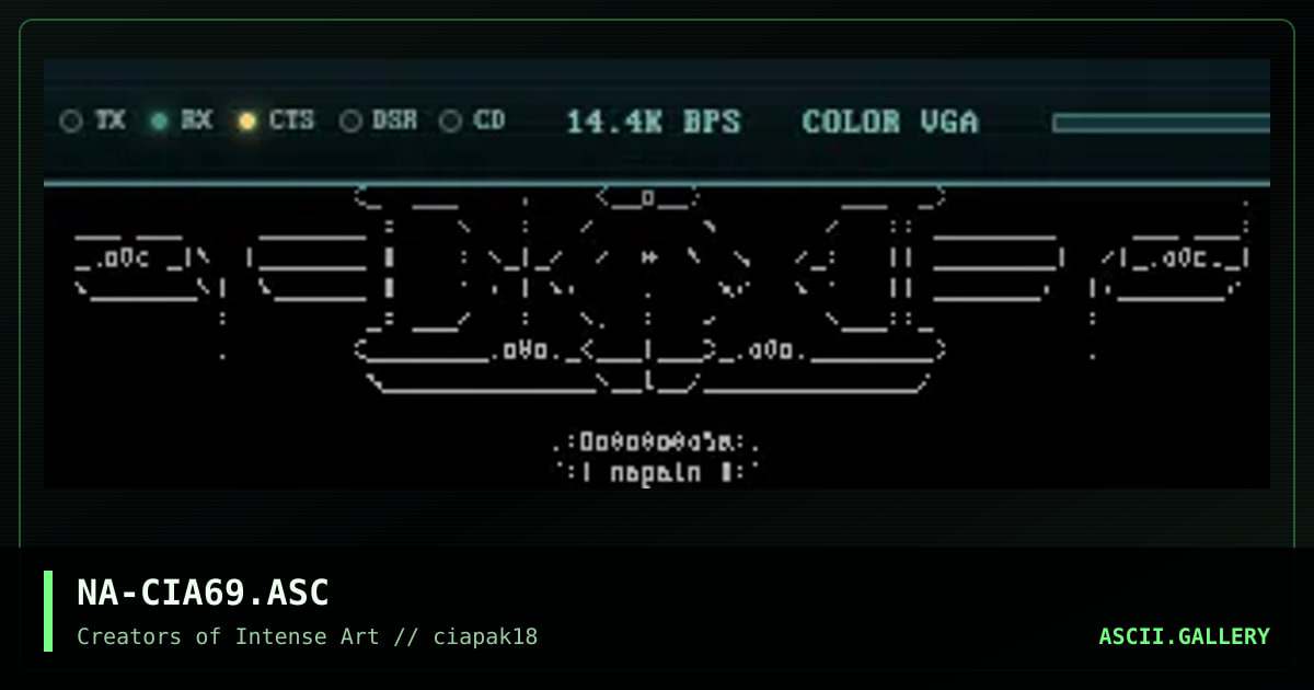 NA-CIA69.ASC, by napalm, 1994