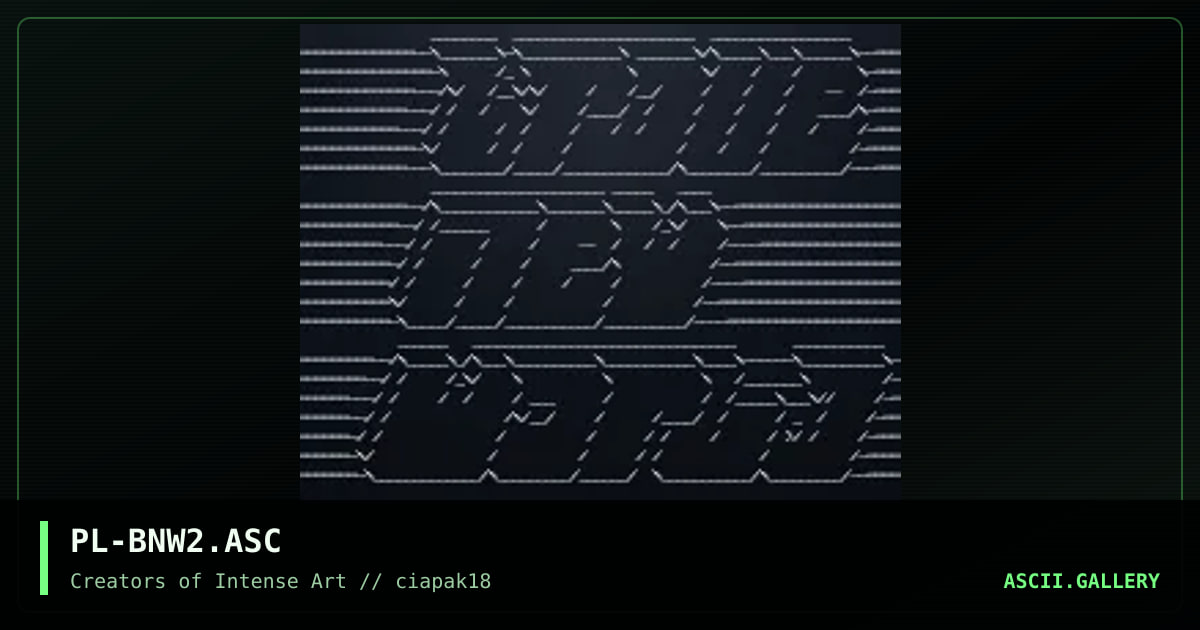 PL-BNW2.ASC, by pliny, 1994