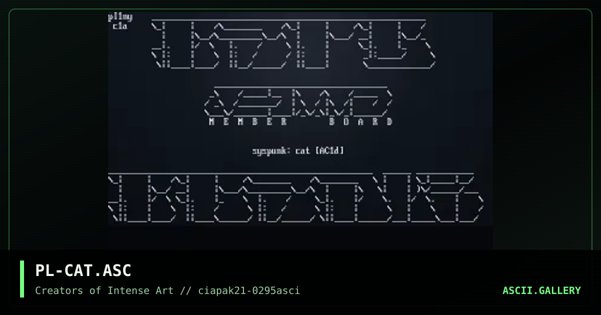 Cat's Cradle, by pliny, 1995