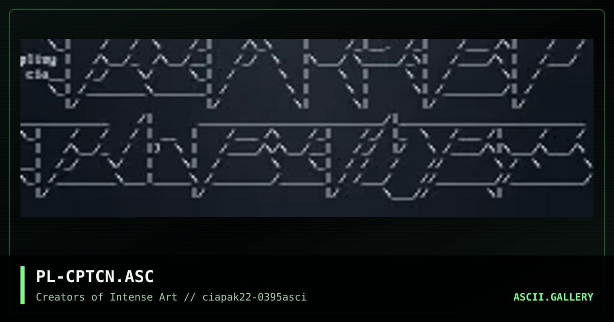 PL-CPTCN.ASC, by pliny, 1995