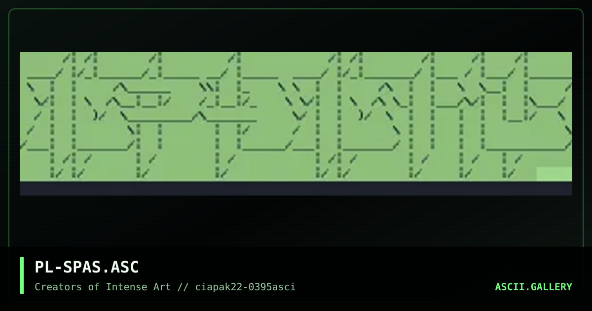 PL-SPAS.ASC, by pliny, 1995