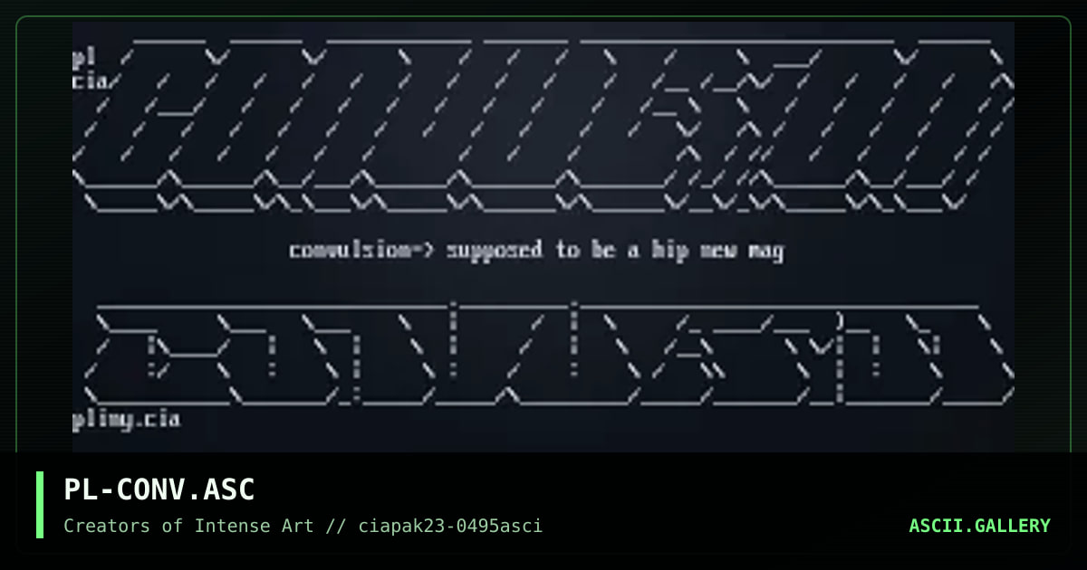PL-CONV.ASC, by pliny, 1995