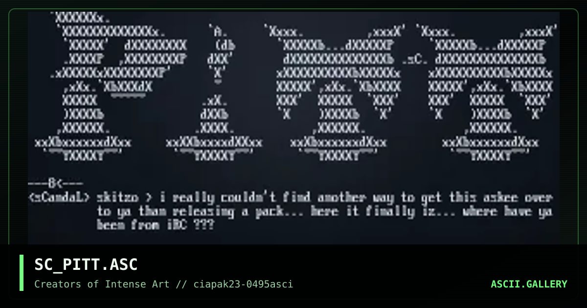 SC_PITT.ASC, by scandal, 1995