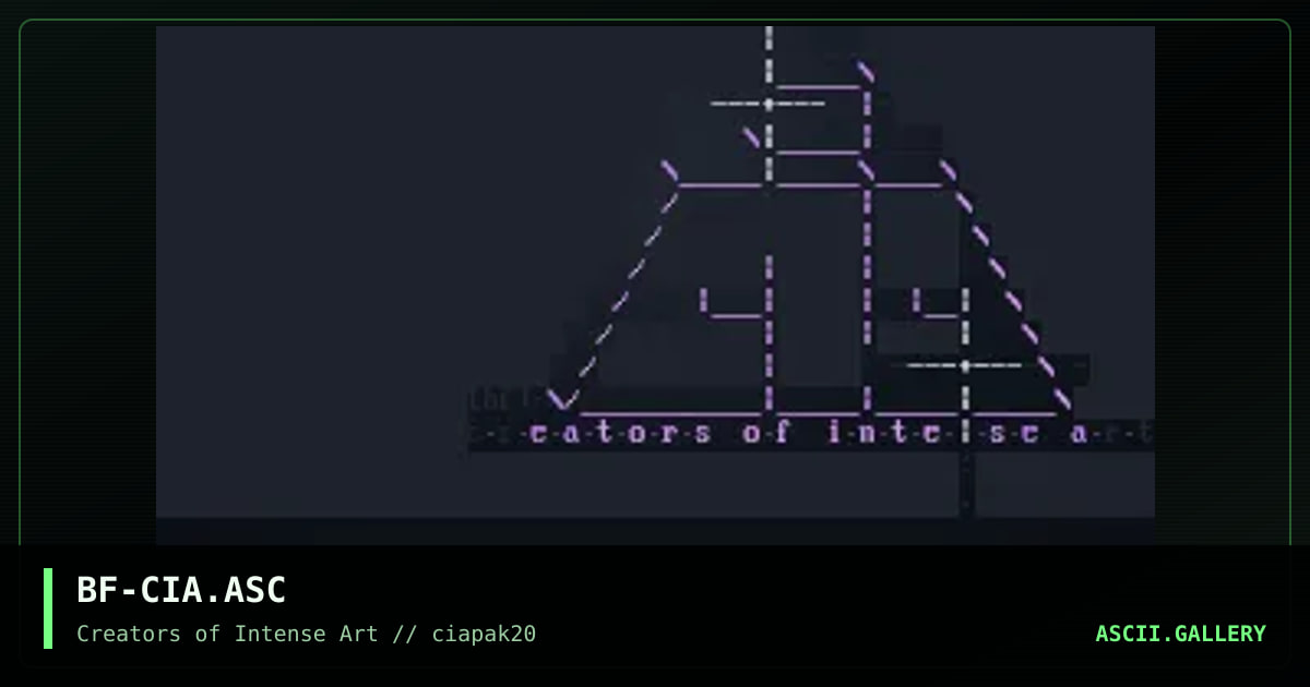 BF-CIA.ASC, by black francis, 1995