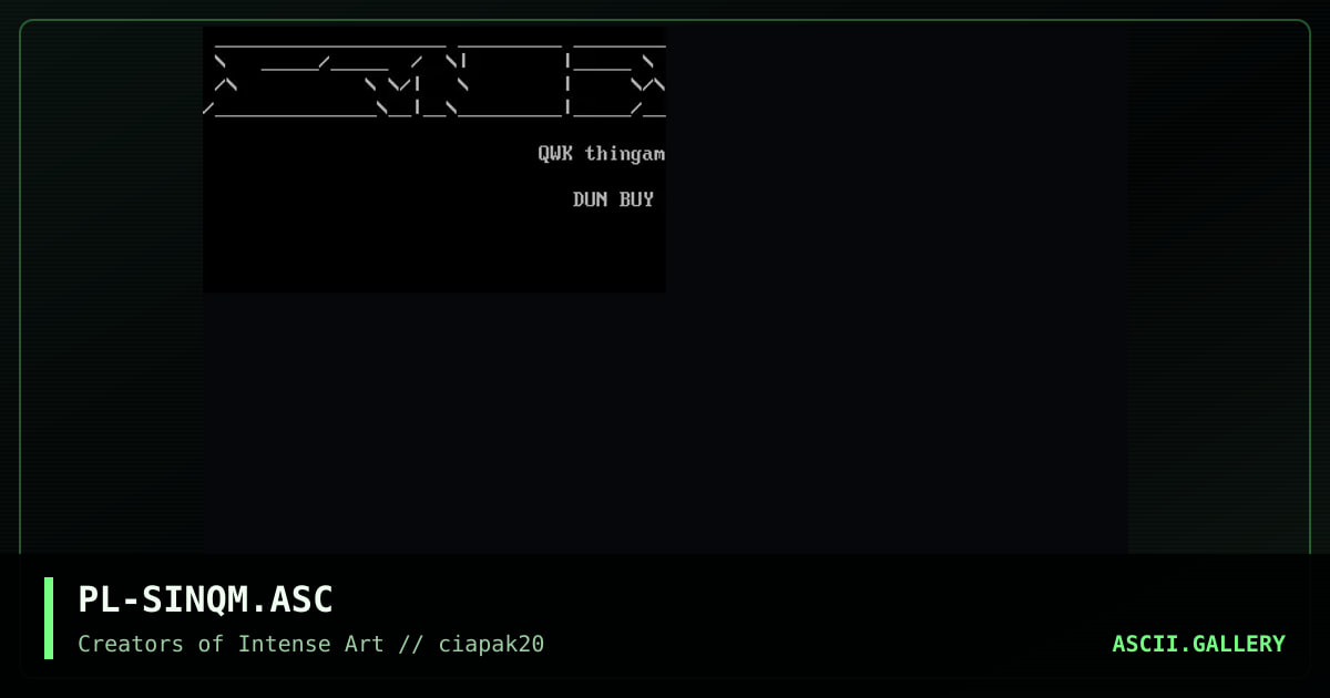 PL-SINQM.ASC, by pliny, 1995