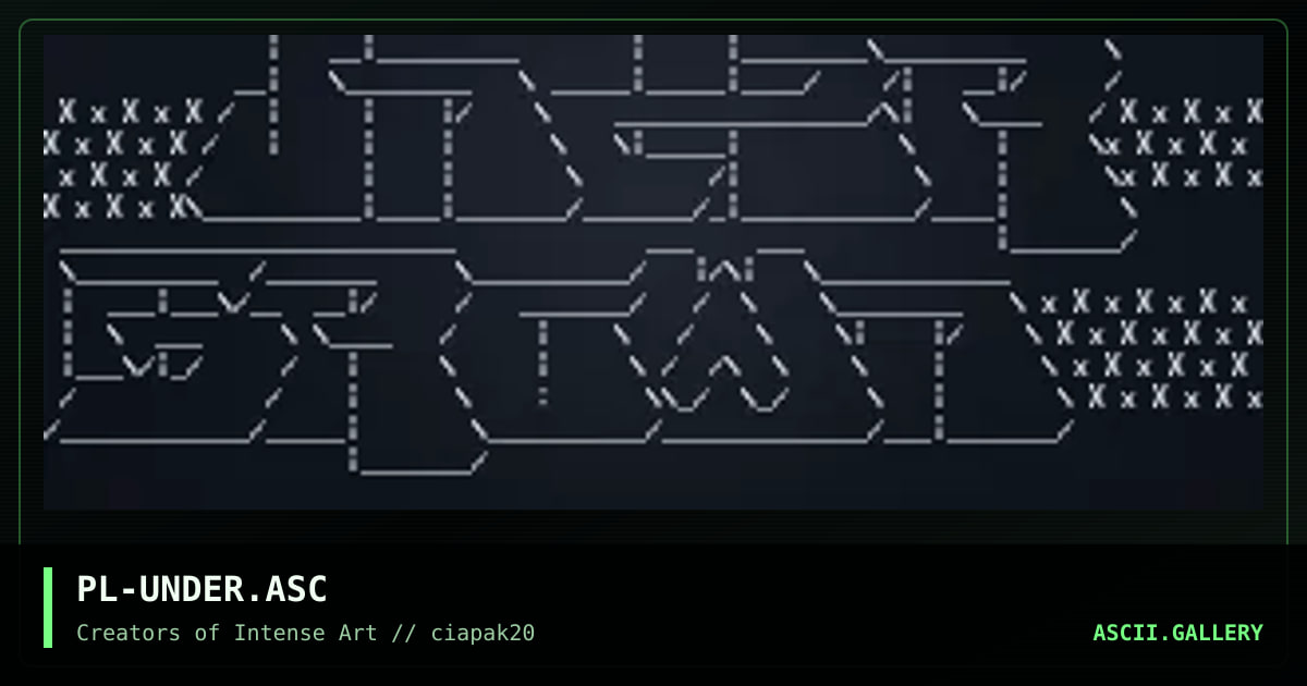 PL-UNDER.ASC, by pliny, 1995