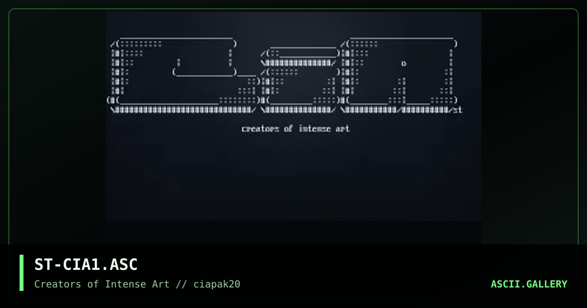CiA Logo, by suicidal tendencies, 1995