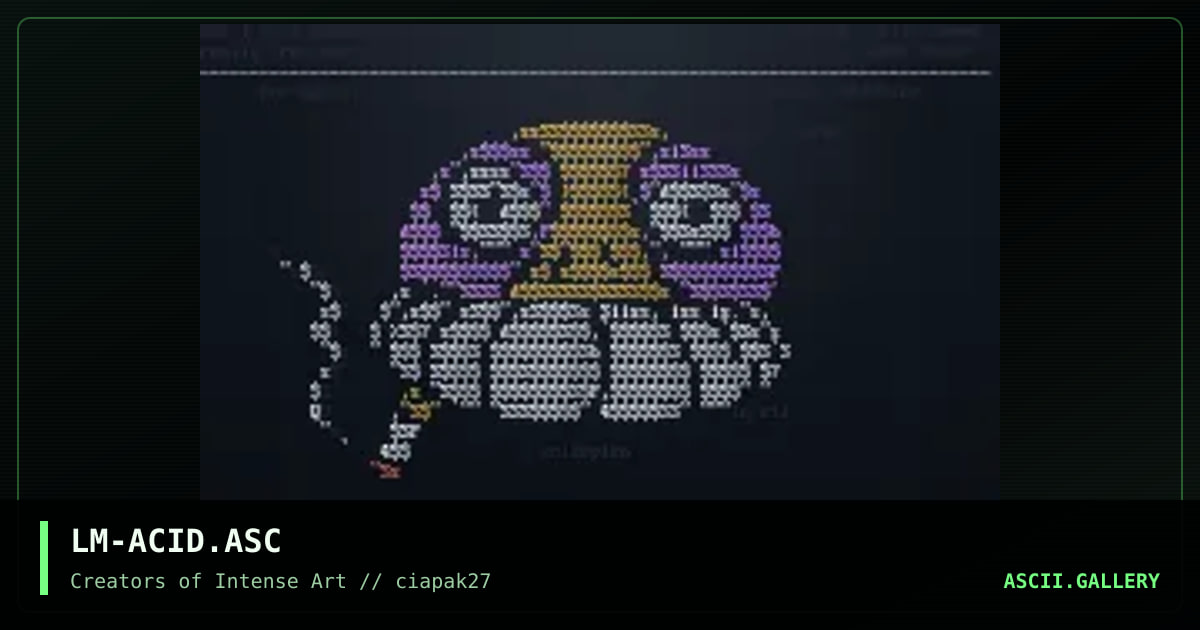 acidopium, by lagomorph, 1995