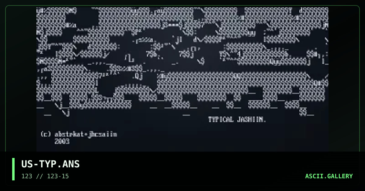 US-TYP.ANS, by jashiin, abstrakt, 2003