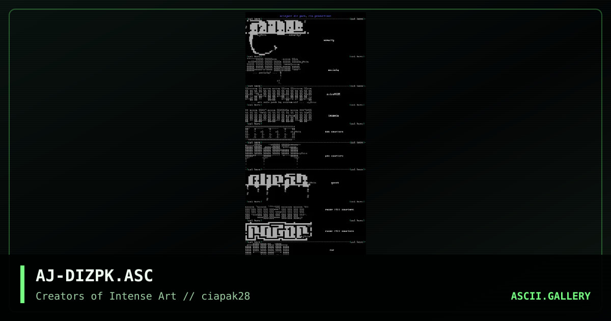 Diz collection, by acidjazz, 1995