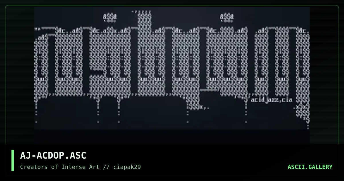 acidopium, by acidjazz, 1995