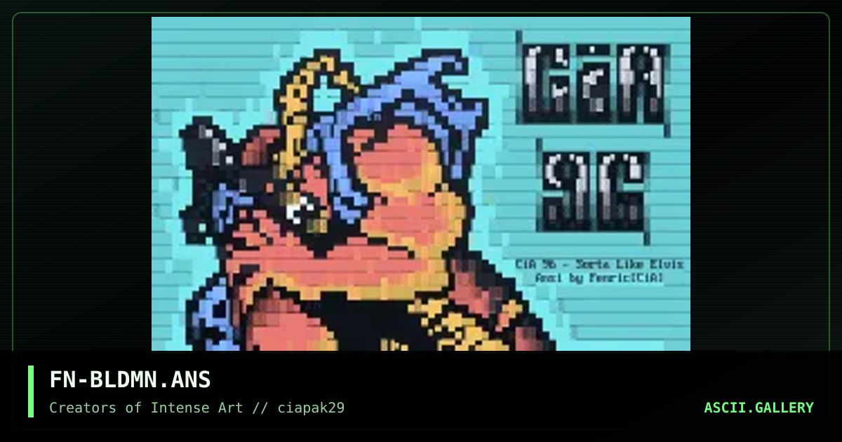 cia.. keeps on tickin.., by fenric, 1995