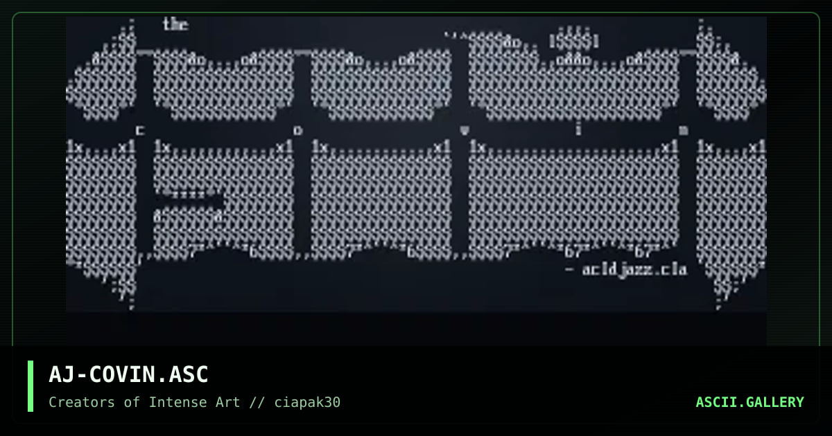 the covin !, by acidjazz, 1996