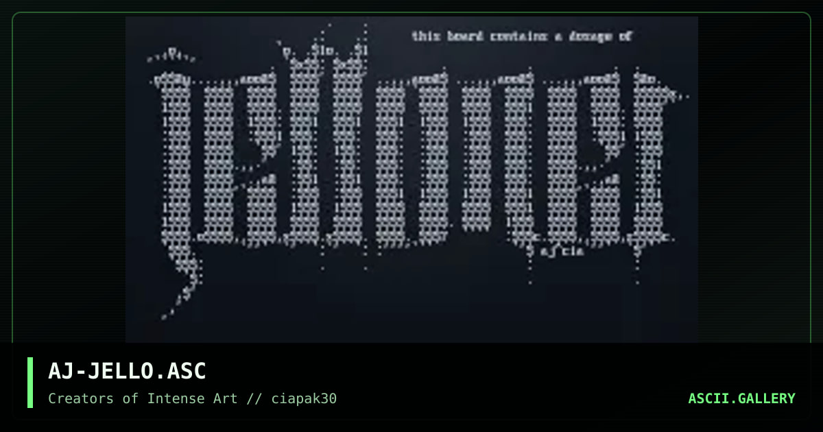 jelloshit!err..net!, by acidjazz, 1996
